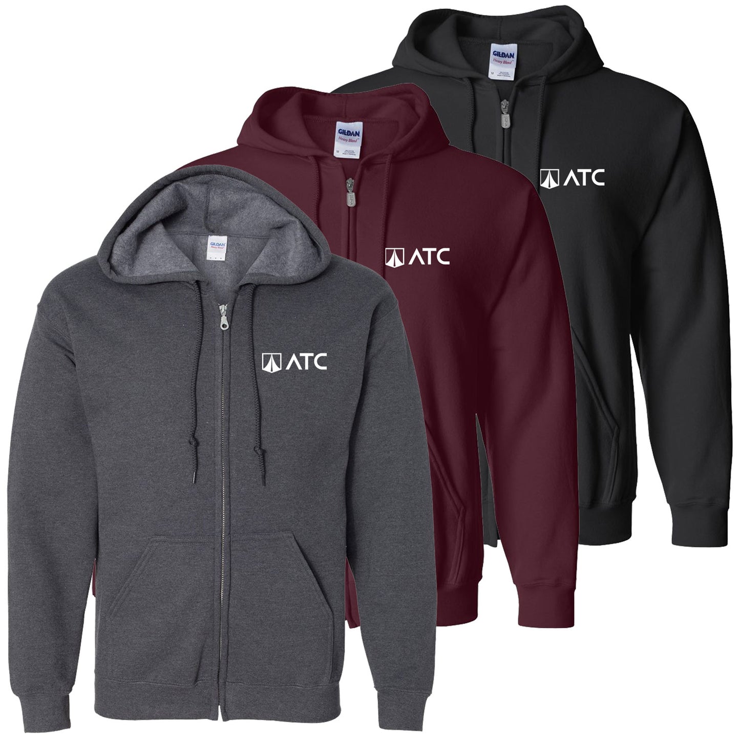 ATCJ10 Heavy Full Zip Hoodie