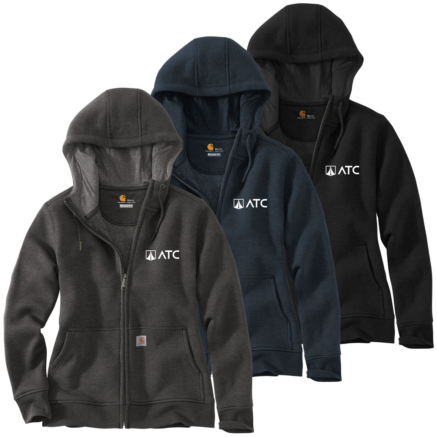 ATCJ5 Womens Carhartt Full Zip Hoodie