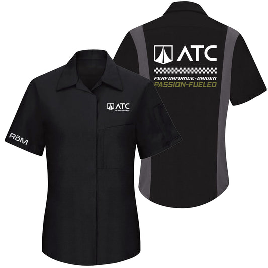 ATCS18 Womens Short Sleeve Shop Shirt